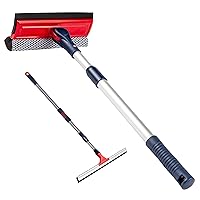 DSV Standard Professional Window Squeegee 8'' and Floor Squeegee 24''