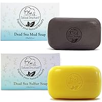 Natural Elephant Dead Sea Soap Essentials:Mud & Sulfur Bundle