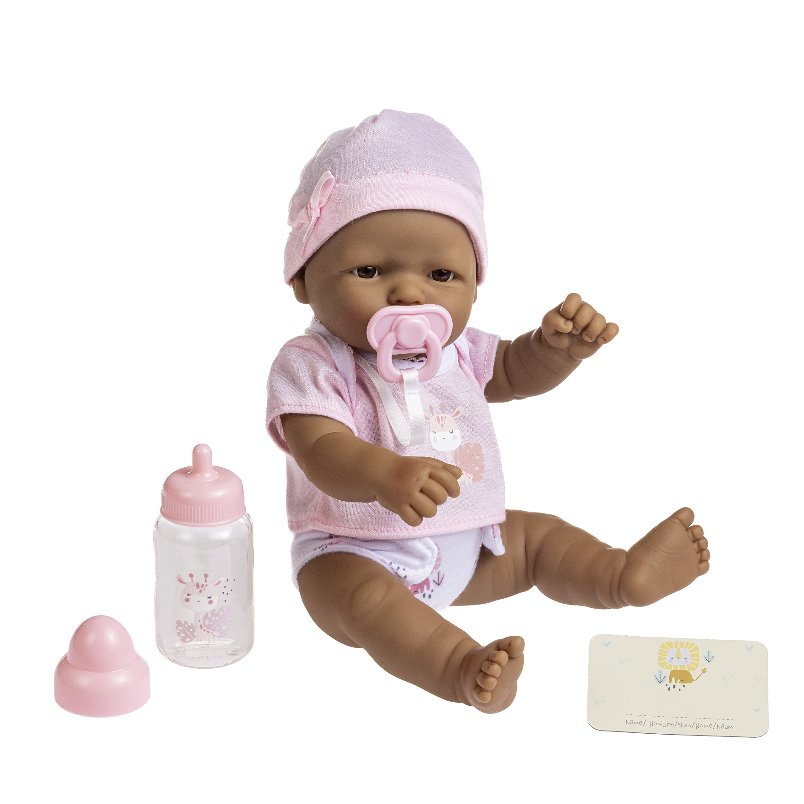 JC Toys - La Newborn Nursery | 7 Piece Baby Doll Gift Set | 12