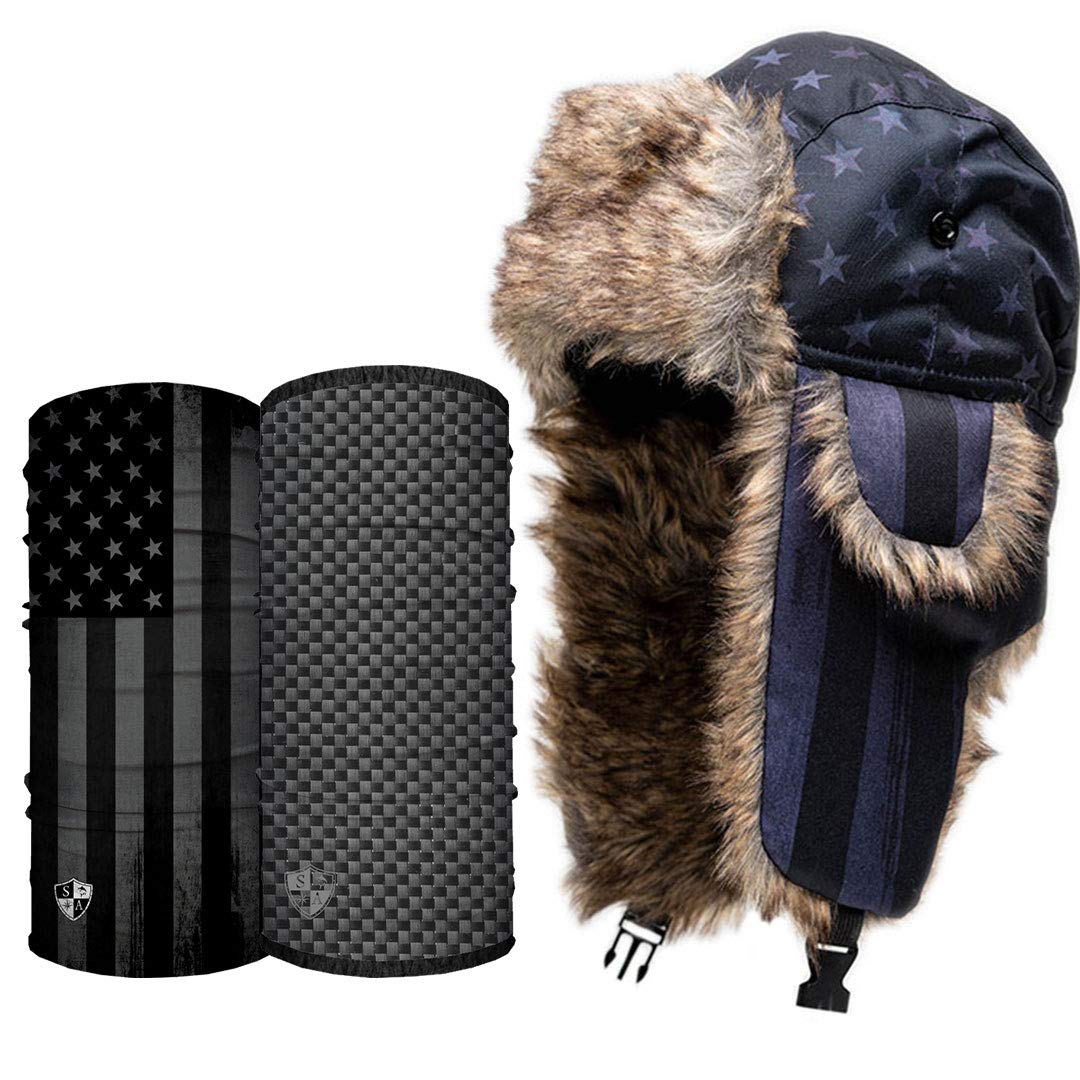 S A Company Winter Hat for Men & Women | Ushanka Russian Hat | Faux Fur Hat with Ear Flap