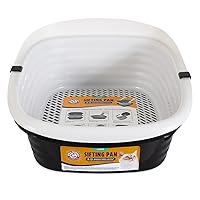 Arm & Hammer Large Sifting Litter Box Scoop Free Cat Litter Tray with Microban, Made in USA