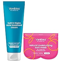 Vanibiss Butt & Thighs Acne Treatment Cream + Moisturizing Butt Mask Bundle