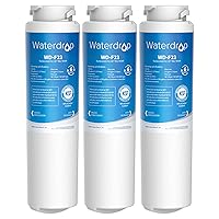 Waterdrop MSWF Refrigerator Water Filter, Replacement for GE® MSWF, 101820A, 101821B, RWF1500A, NSF 42&372 Certified, Pack of 3