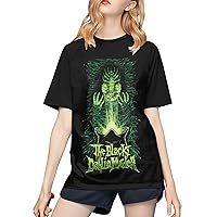 The Black Dahlia Murder Baseball T Shirt Female Fashion Tee Summer Round Neckline Short Sleeves Clothes Black