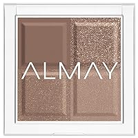Almay Eyeshadow Palette, Longlasting Eye Makeup, Single Shade Eye Color in Matte, Metallic, Satin and Glitter Finish, Hypoallergenic, 200 Making A Statement, 0.1 Oz
