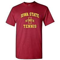 NCAA Arch Logo Tennis, Team Color T Shirt, College, University