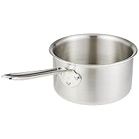 Endoshoji ASTH401 Commercial Torino Stew Pan, 5.9 inches (15 cm), Compatible with Induction Cookers, Aluminum Clad, 3-Layer Steel, Made in Japan