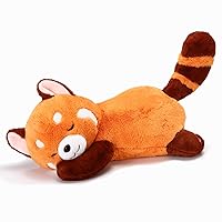 Big Red Panda Stuffed Animal Pillow Cute Red Panda Plush Toy Panda Plushie Gift for Girlfriend Kids Birthday 19.7