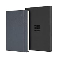 Moleskine Classic Leather Notebook, Hard Cover, Large (5