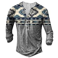 Men Casual Large Size Pullover Tops 3d Digital Print Long Sleeve Retro V Neck Tshirt Fashion Loose Sweatshirt