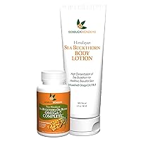 Omega-7 Complete Sea Buckthorn Softgels and Body Lotion Set