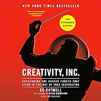 Creativity, Inc. (The Expanded Edition): Overcoming the Unseen Forces That Stand in the Way of True Inspiration Creativity, Inc. (The Expanded Edition): Overcoming the Unseen Forces That Stand in the Way of True Inspiration Audible Audiobook Hardcover Kindle Paperback Audio CD