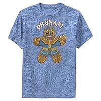 Marvel Universe Gingerbread Titan Boys Short Sleeve Tee Shirt