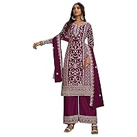 Bollywood Stylish Designer Sewn Indian Pakistani Salwar Kameez Palazzo with Dupatta Suits
