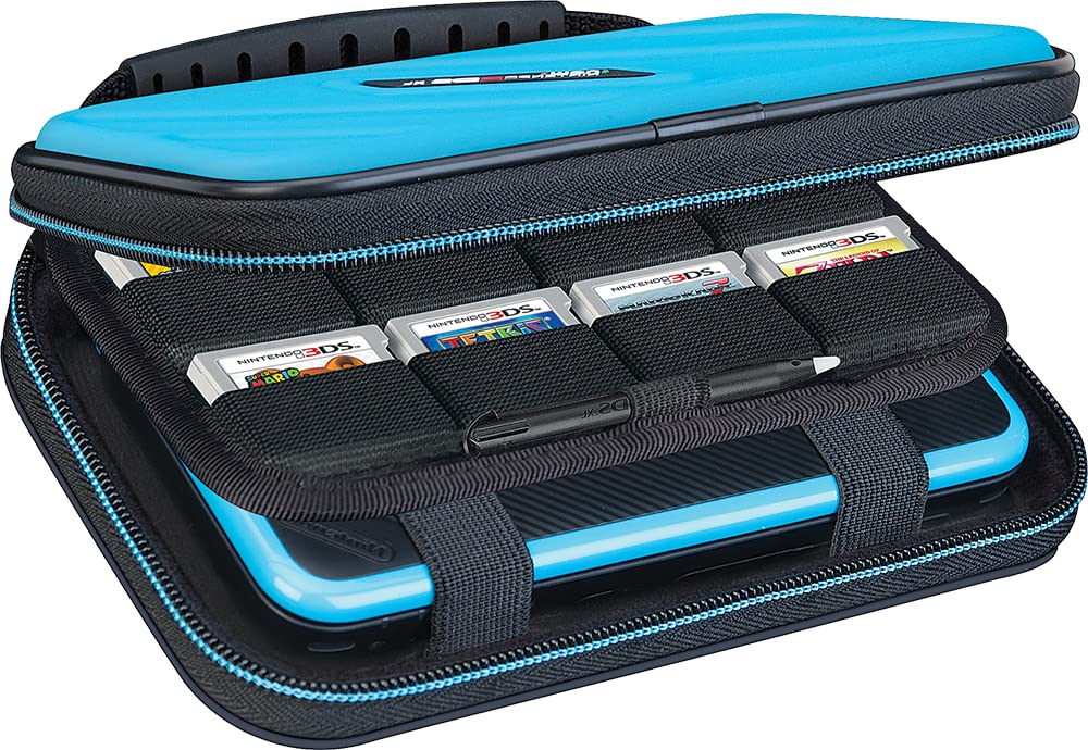 Game Traveler Nintendo 3DS XL or 2DS Case - Compatible with Nintendo 3DS, 3DS XL, 2DS, 2DS XL, New 3DS, 3DSi, 3DSi XL - Includes Game Card Pouch - Licensed by Nintendo
