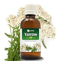 Yarrow Essential Oil (Achillea millefolium) 100% Pure & Natural - Undiluted Uncut Premium Oil -Therapeutic Grade- Use for Aromatherapy (0.5 Fl Oz (Pack of 1))