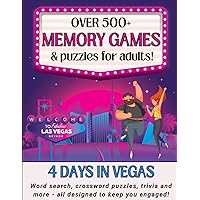 Ultimate Memory Games for Seniors: Large Print Adult Puzzle Book 