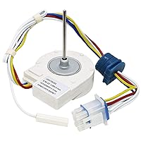 WR60X10074 WR60X10307 Evaporator Fan Motor Replacement Part by Romalon Fit for G-E Hot-Point Refrigerators Replaces 1550741 AP4438809 WR60X10224 PS2364950