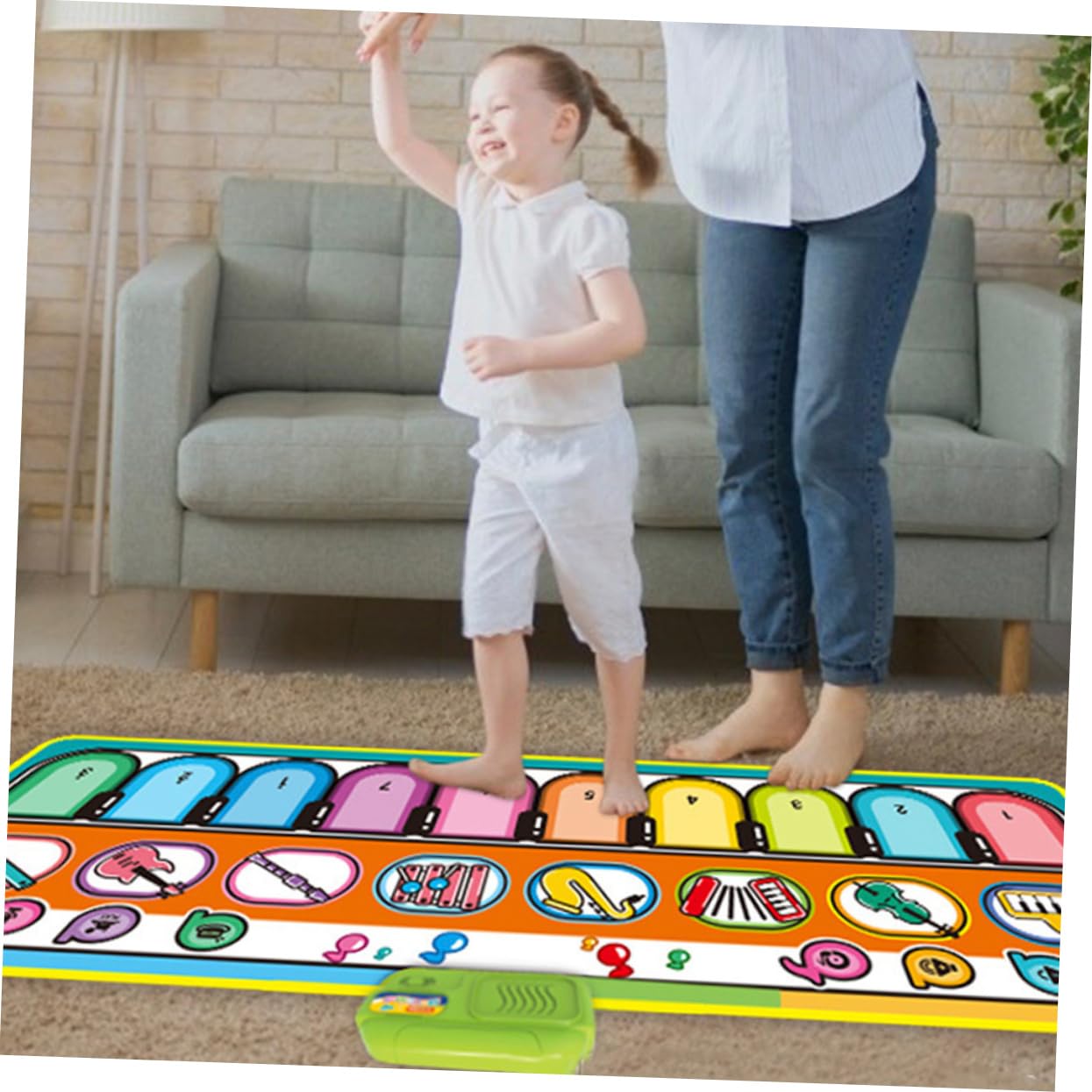 ERINGOGO 3pcs Music Blanket Toys for Kids Baby Play Mat Piano Mats Music Rug Kids Rugs Baby Boy Toys Play Mat for Baby Kidcraft Playset Gym Pads Flooring Carpet Piano Rug Electric Child
