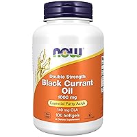 Foods Black Currant Oil 1000 mg - 100 Softgels 2 Pack