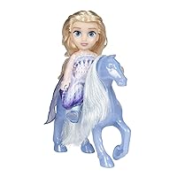 Frozen Disney Elsa Doll Petite Snow Queen & Water Nokk Horse Gift Set