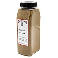 San Antonio Brand 16 Ounce Premium Celery Seed Powder (1 Pound Ground Seeds)