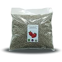 Sunflower Seeds, 5 Pounds Raw, Hulled, Unsalted, No Salt, USDA Certified Organic, Non-GMO Bulk, Product of USA, Mulberry Lane Farms