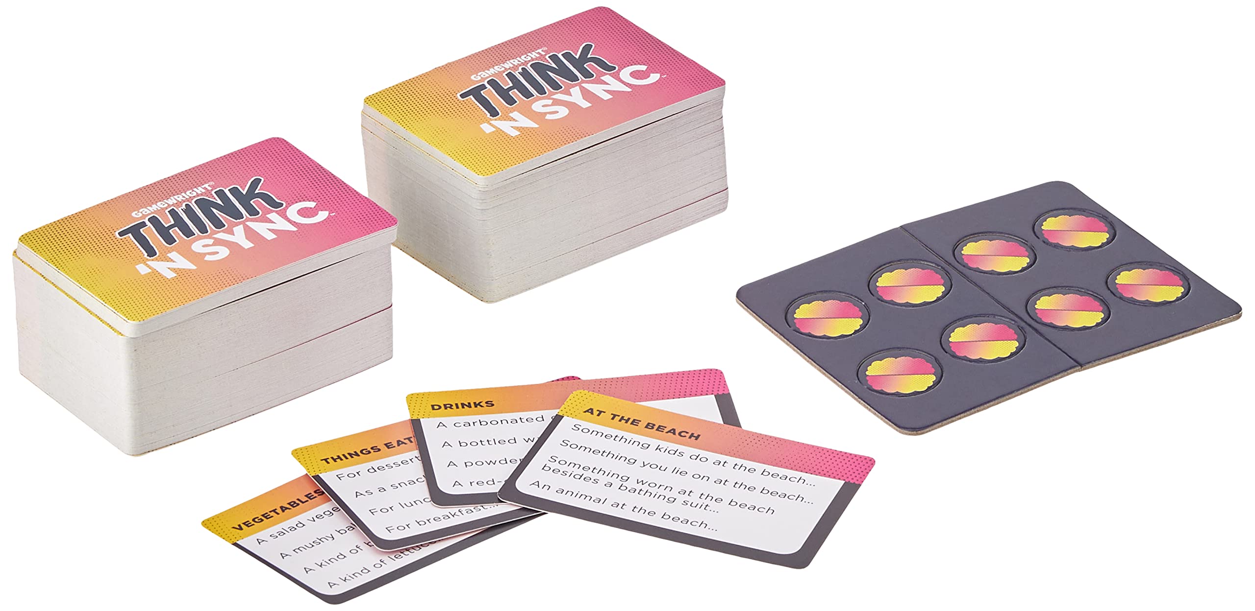 Gamewright - Think 'N Sync - The Great Minds Think Alike Game Card Game