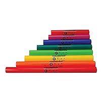 Constructive Playthings Boomwhackers Tubes, Musical Sound Tube for Kids, Boomwhackers Set of 8