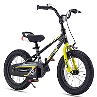 Royalbaby EZ Kids' Innovation 2-in-1 Balance & Pedal Learning Bicycle, 12/14/16/18 Inch for Boys & Girls Ages 3-9 Years, Multiple Colors