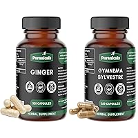 Ginger 320 Capsules and Gymnema Sylvestre 320 Capsules | Capsules Combo Pack