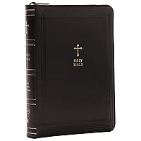 KJV Holy Bible: Compact with 43,000 Cross References, Black Leathersoft with zipper, Red Letter, Comfort Print: King James Version KJV Holy Bible: Compact with 43,000 Cross References, Black Leathersoft with zipper, Red Letter, Comfort Print: King James Version Imitation Leather