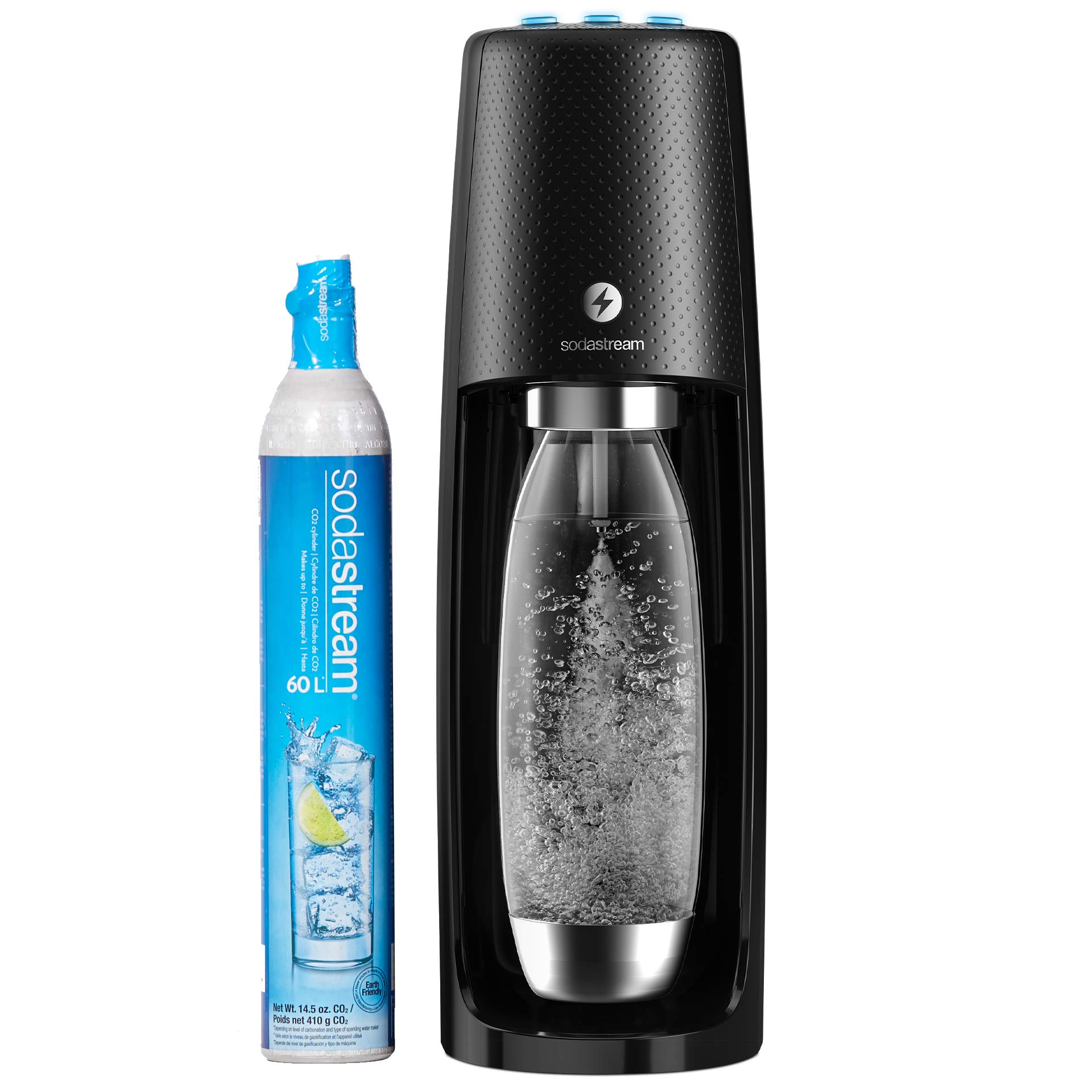 Mua SodaStream Fizzi One Touch, Sparkling Water Maker, Black trên Amazon Mỹ  chính hãng 2023 | Giaonhan247