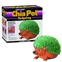 Chia Pet Hedgehog Decorative Pottery Planter with Seed Pack, Decorative Pottery Planter, Easy to Do and Fun to Grow, Novelty Gift, Perfect for Any Occasion