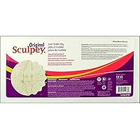 Original Sculpey® Terra Cotta, Non Toxic, Polymer clay, Oven Bake Clay, 1  pound great for modeling, sculpting, holiday, DIY and school projects.  skill