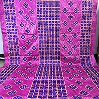 Arrival African Purple Bazin Riche Brocade Lace Fabric French 5 Yards Cotton Lace for Wedding Party Sewing - Nigerian Lace Fabric for Wedding Bridal Dress