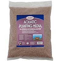 The Pond Guy Planting Media, Outdoor Water Garden Plant Medium, Grow Lily, Lotus & Aquatic Plants, Substrate Seeds Beneficial Microbes, 20 lbs