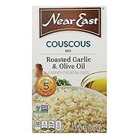 Near East Couscous Mix, Roasted Garlic & Olive Oil, 5.8 Oz, Pack of 12