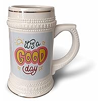 3dRose It is A Good Day Mental Health Awareness Motivational Quotes - 22oz Stein Mug (stn-360489-1)
