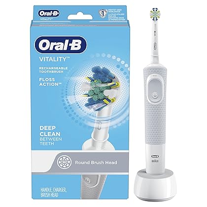 Oral-B Vitality FlossAction Electric Toothbrush, White