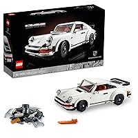Icons Porsche 911 10295 Building Set, Collectible Turbo Targa, 2in1 Porsche Race Car Model Kit for Adults and Teens to Build, Gift Idea