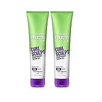 Hair Care Fructis Style Sculpt Conditioning Cream Gel, Curl, 5.1 oz (Pack of 3)
