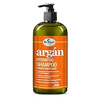 Difeel Argan Hydrating Shampoo 33.8 oz. - Argan Oil Shampoo, Natural Sulfate Free Shampoo for Hair