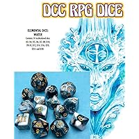 Goodman Games DCC RPG Dice Set Elemental Dice: Water