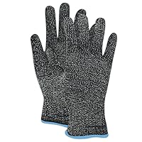 MAGID CutMaster XKS200 Yarn Glove, Knit Wrist Cuff, Size 7 (12 Pair)