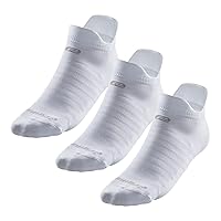 R-Gear Drymax Double Tab Running Socks For Men and Women | Breathable, Moisture Control & Anti Blister | 3 Pack