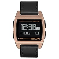 Nixon Unisex Digital Watch with Leather Strap A1181-872-00