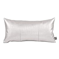 Howard Elliot Howard Elliott Kidney, Shimmer Mercury, Throw Sofa Cushion Perfect For Home Decoration, Couch, Indoor or Outdoor Use, Includes Lush 100% Polyester Pillow Fill Insert, 1 Count (Pack of 1)