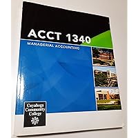 Managerial Accounting Acct 1340