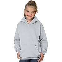 Hanes Boys Youth ComfortBlend EcoSmart Pullover Hoodie(P473)-Ash-L